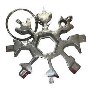 18 In 1 Snowflake Multitool Stainless Steel